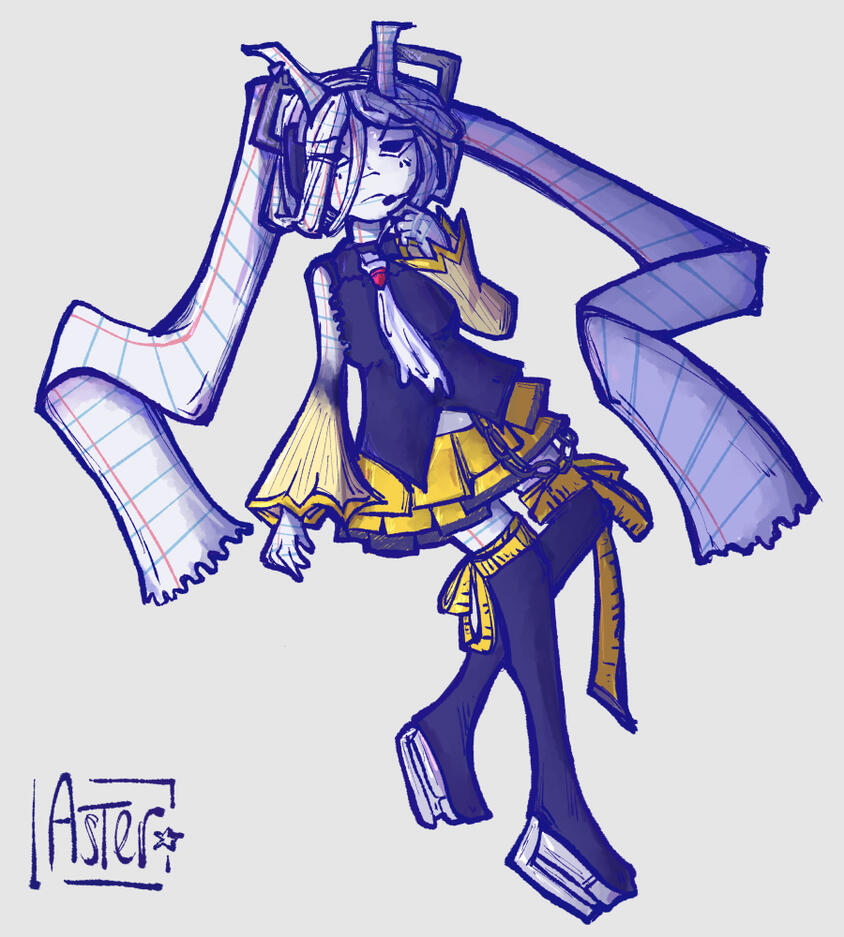 Fanart for VTuber Atlas Anarchy